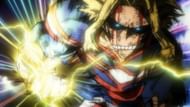 All Might's United states of smash (Image via Studio Bones)